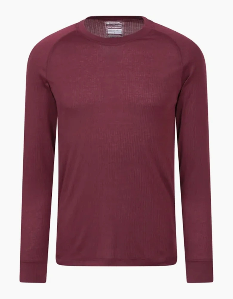 Mountain Warehouse Mens Talus Round Neck Long-Sleeved Thermal Top