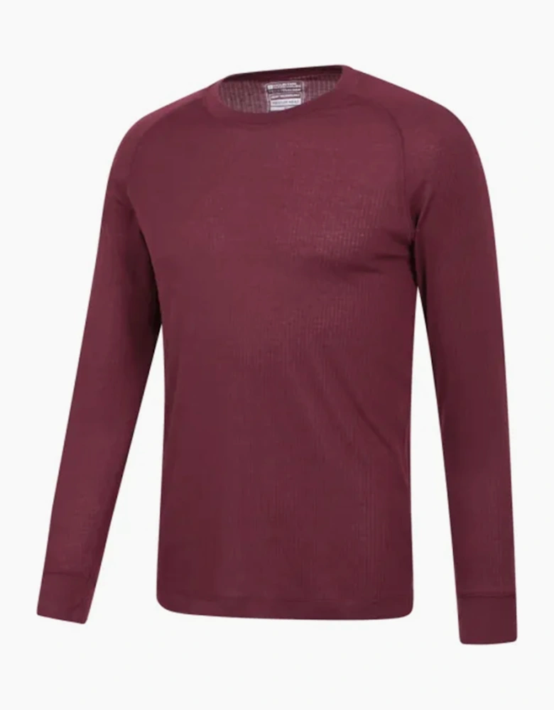 Mountain Warehouse Mens Talus Round Neck Long-Sleeved Thermal Top