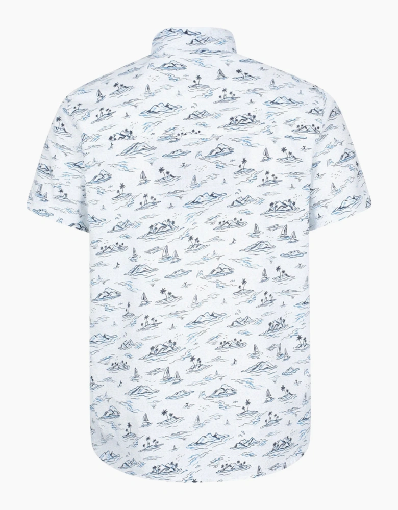 Mountain Warehouse Mens Preston Illustration Shirt