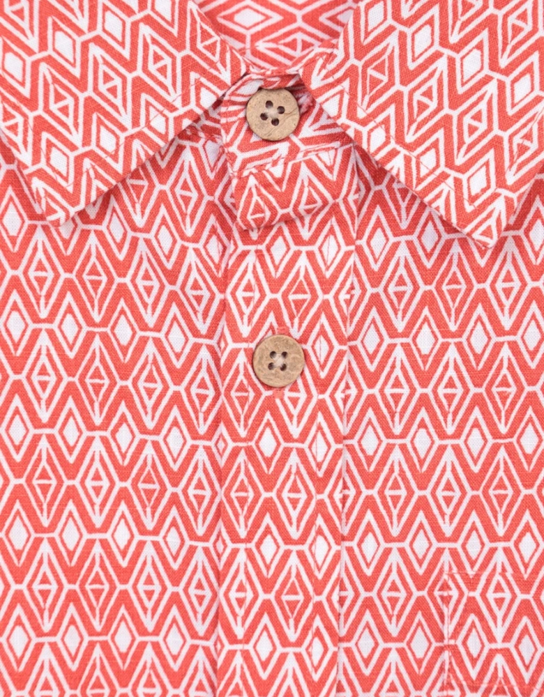 Mountain Warehouse Mens Preston Illustration Shirt