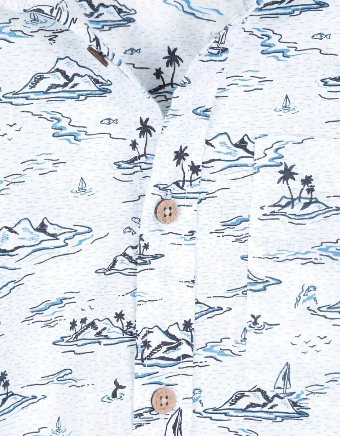 Mountain Warehouse Mens Preston Illustration Shirt