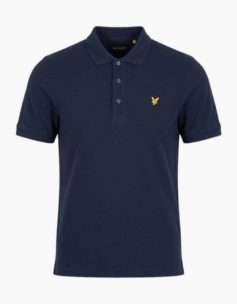 Lyle & Scott Plain Polo Shirt Dark Navy