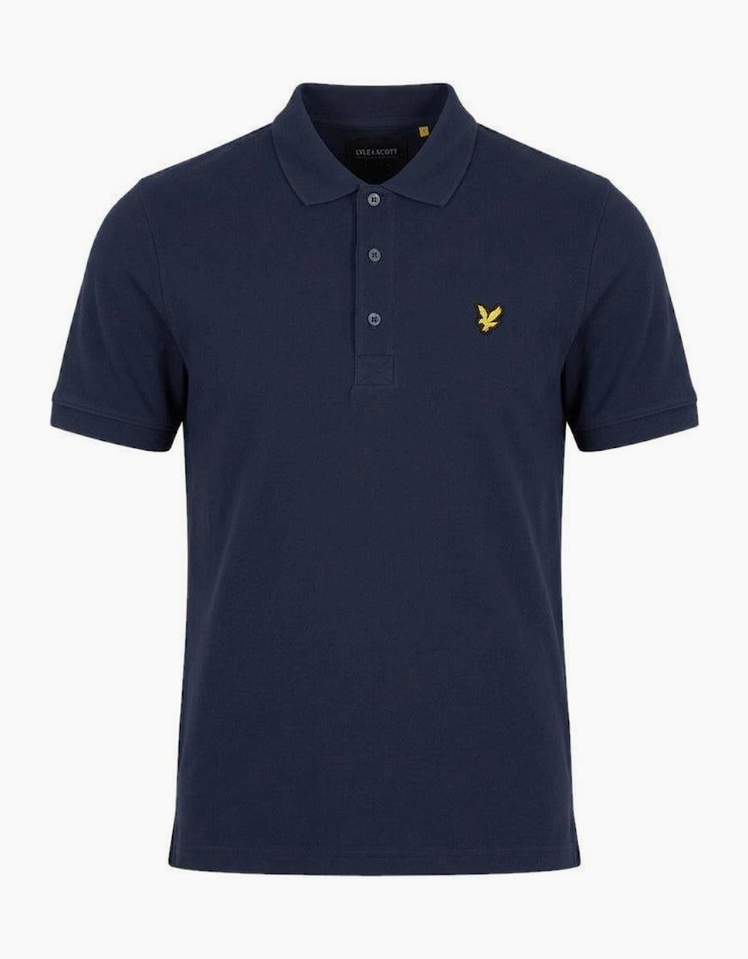Lyle & Scott Plain Polo Shirt Dark Navy