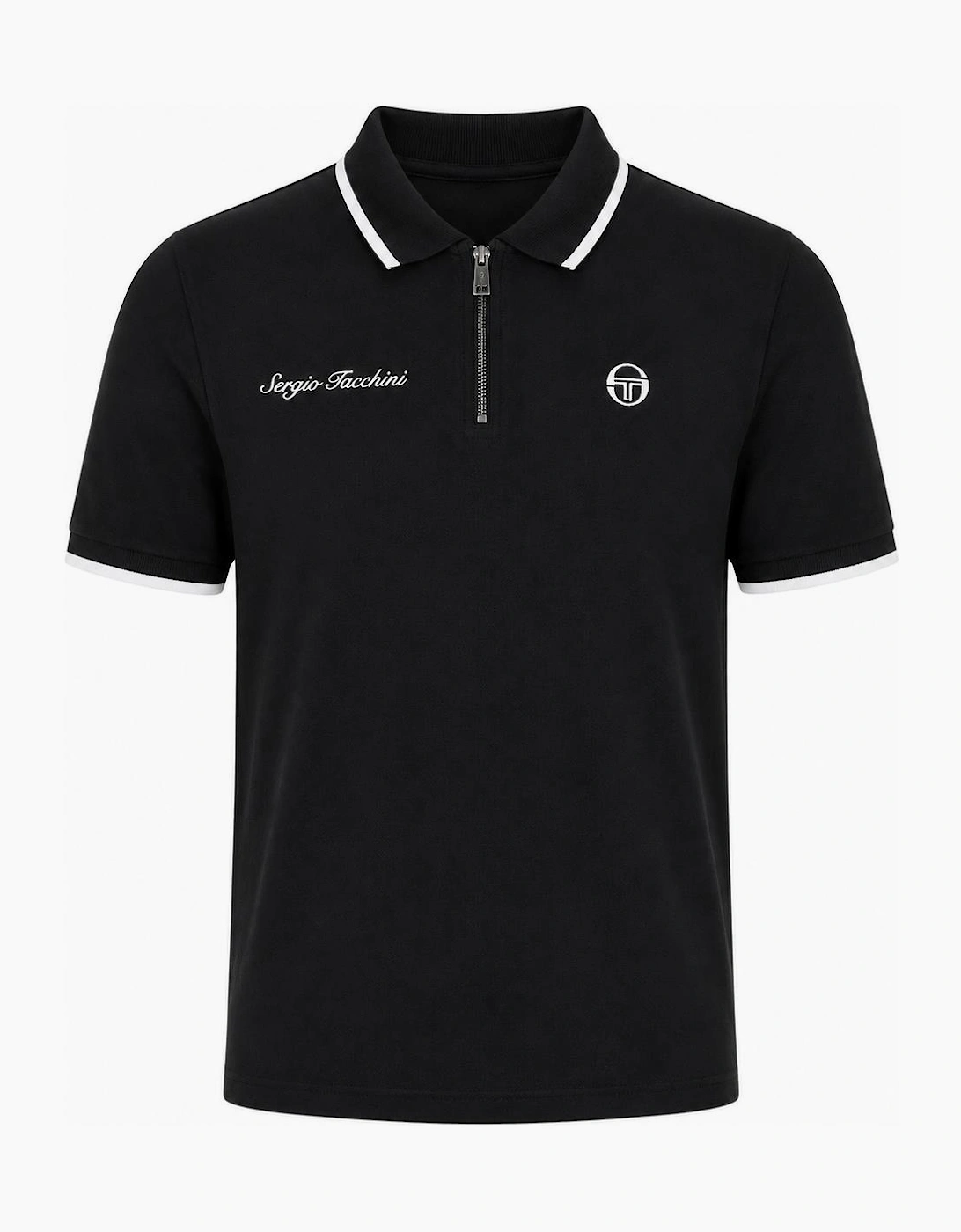 Sergio Tacchini Davide Polo Shirt Black