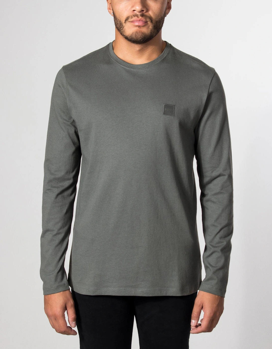 Regular Fit Long Sleeve Tacks T-Shirt
