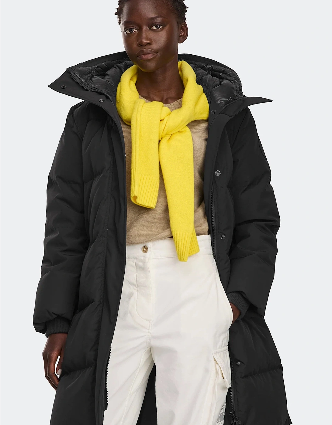 Womens Louise Parka Black