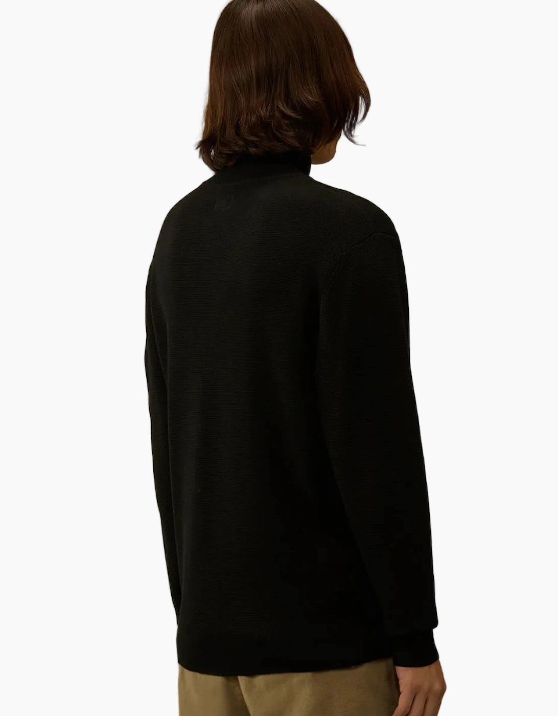 Re-Wool Quarter Zip Lens Knit