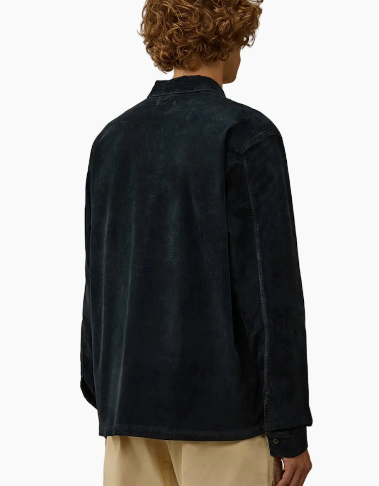 Stretch Corduroy Lens Overshirt