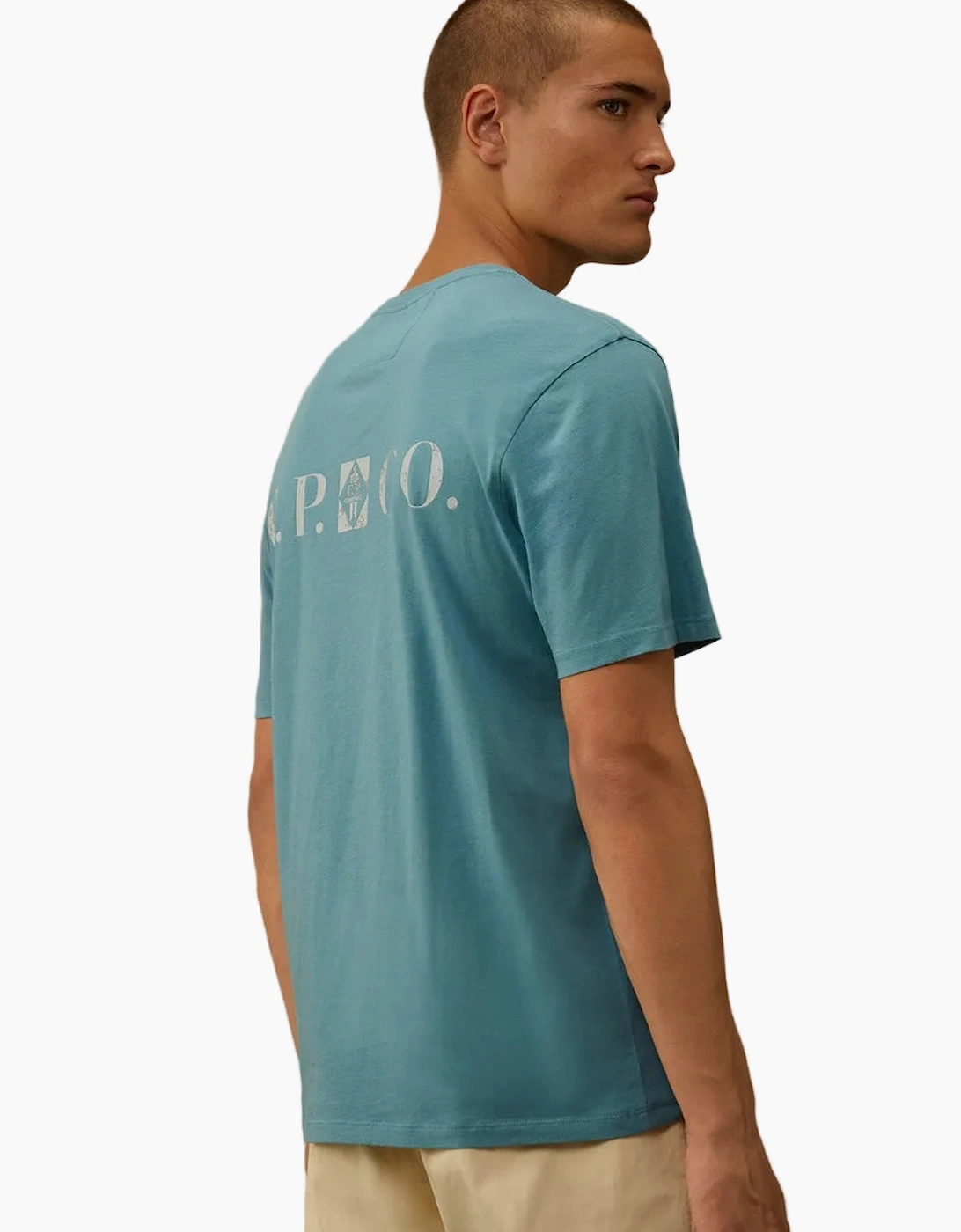 Front & Back Logo Jersey T-Shirt