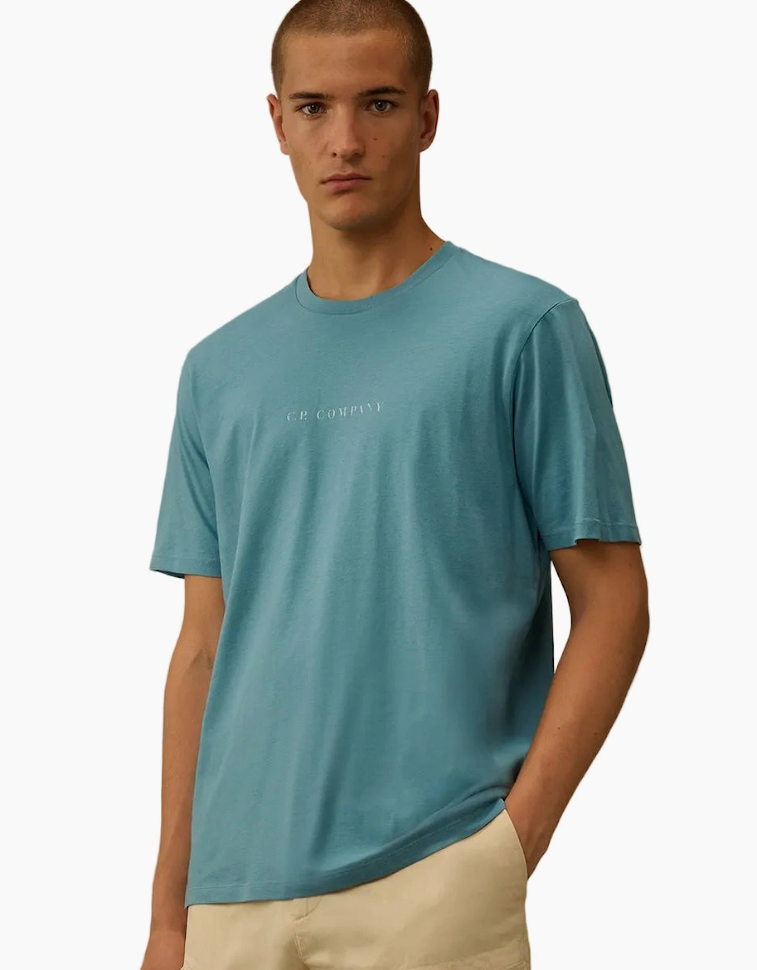 Front & Back Logo Jersey T-Shirt