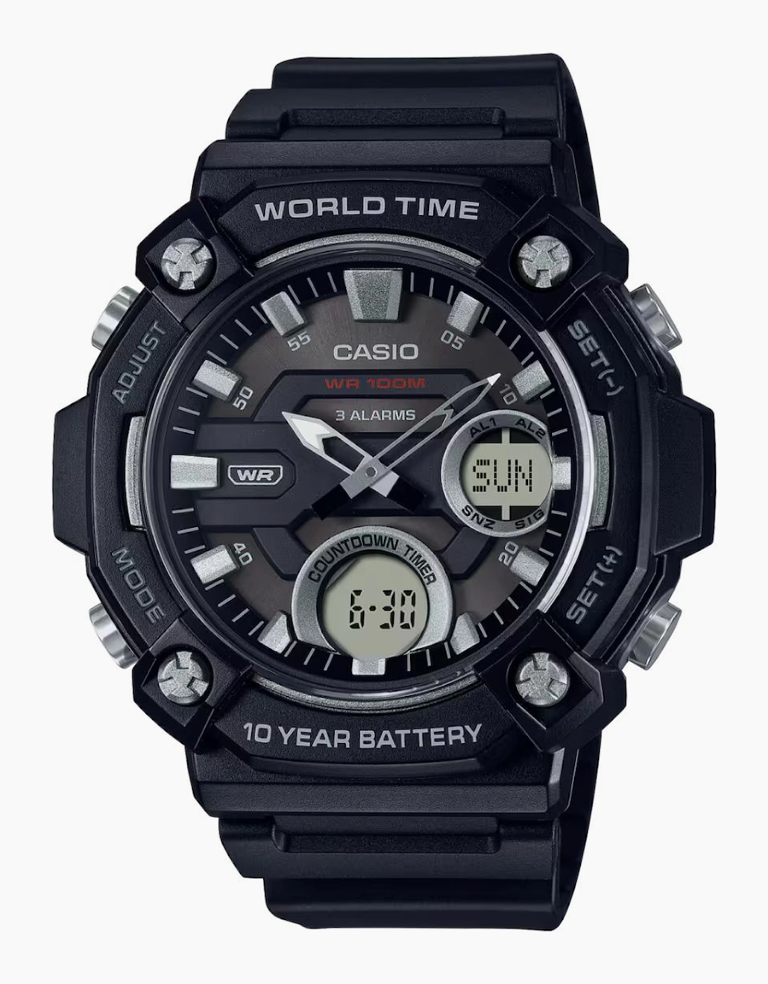 Casio AEQ-120W-1A WATCH