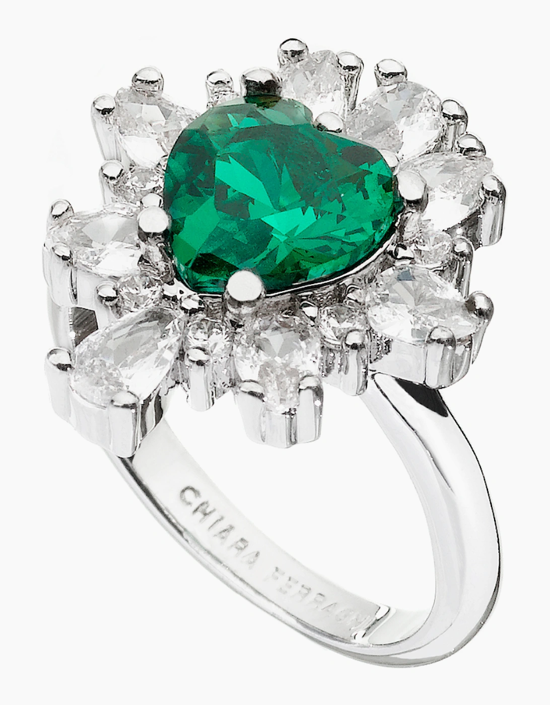 Chiara Ferragni Women's Emerald Band Ring, Sports Direct - Image 2