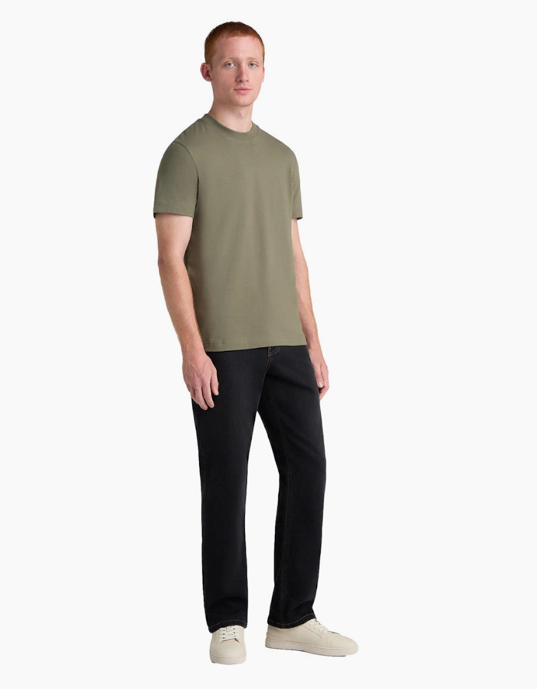 Remus Uomo Organic Cotton T-Shirt 34 Sage