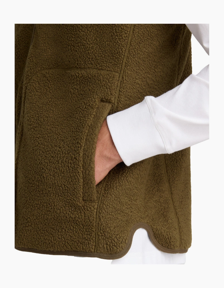 Remus Uomo Fleece Gilet 33 Green