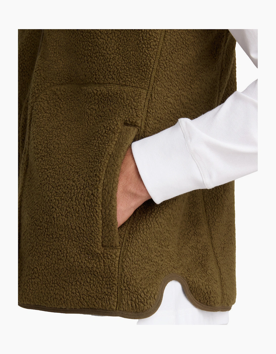 Remus Uomo Fleece Gilet 33 Green