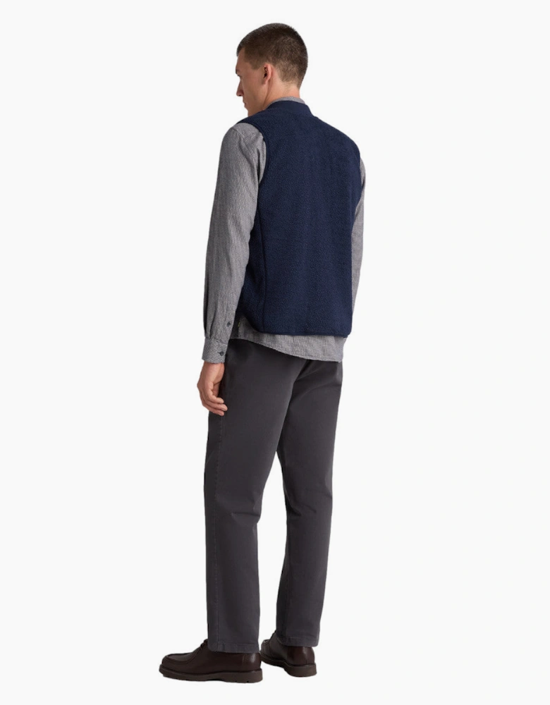Remus Uomo Fleece Gilet 27 Blue