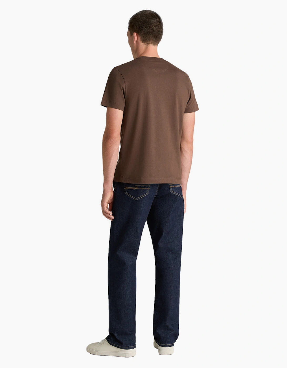 Remus Uomo Organic Cotton T-Shirt 47 Brown