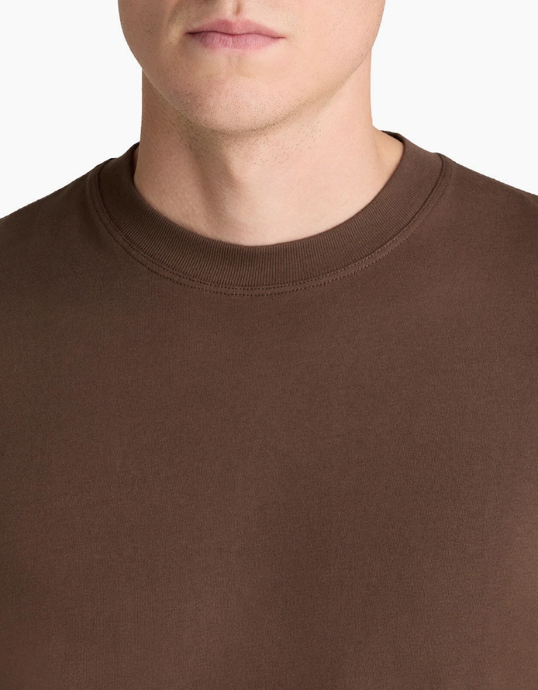 Remus Uomo Organic Cotton T-Shirt 47 Brown