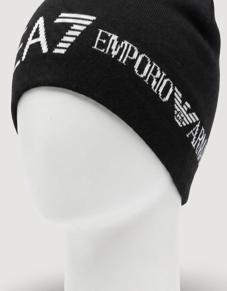 Acrylic Logo Black/White Beanie