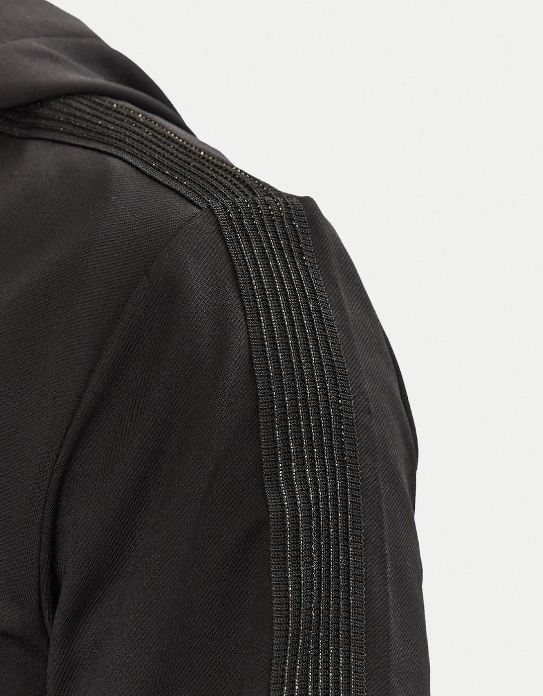 Gold Edition Taped Black Zip Hoodie