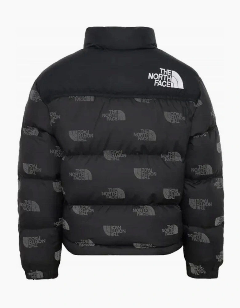 The North Face Junior Printed Padded Jacket Black