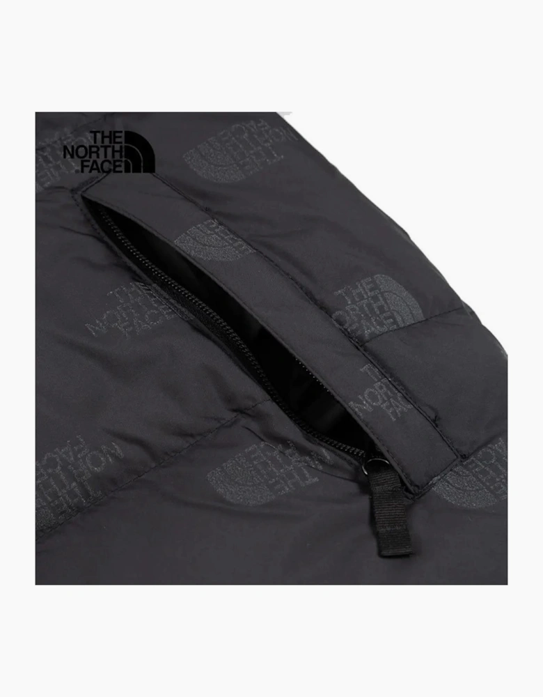 The North Face Junior Printed Padded Jacket Black