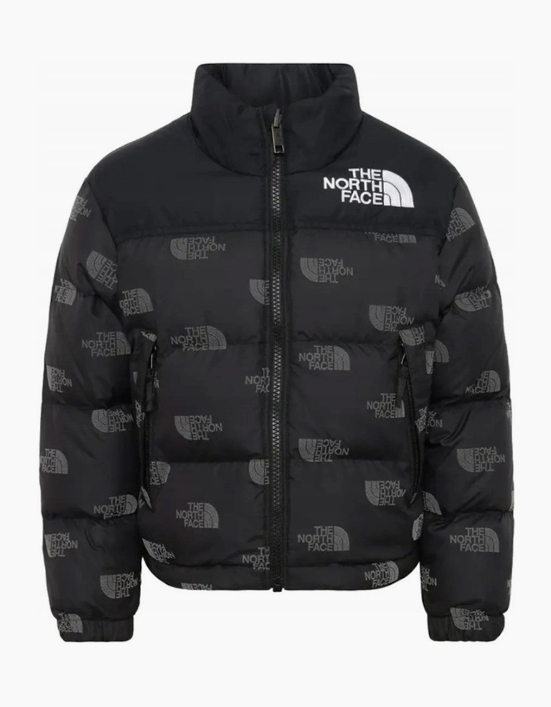 The North Face Junior Printed Padded Jacket Black