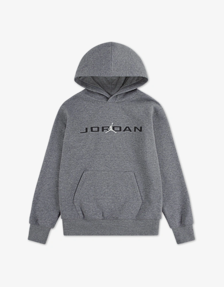 Jordan Jumpan Kids Hoodie Grey