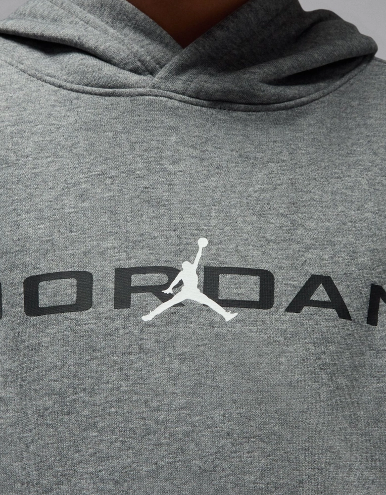 Jordan Jumpan Kids Hoodie Grey