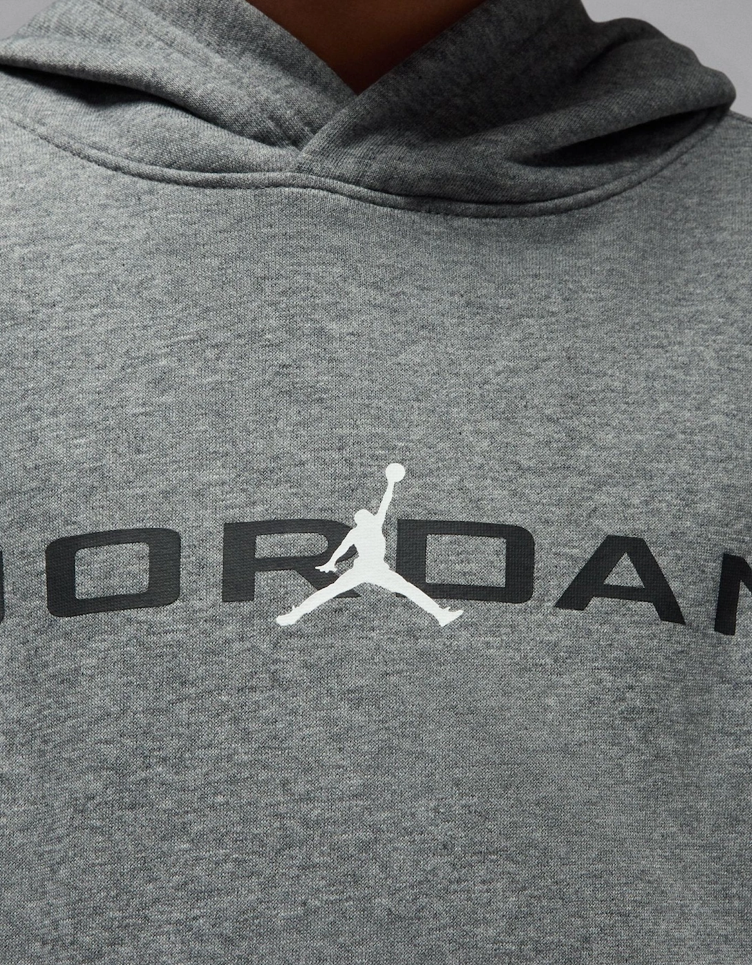 Jordan Jumpan Kids Hoodie Grey