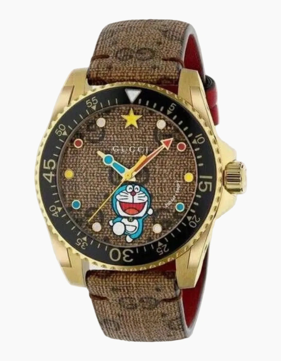 Gucci Dive Doraemon YA136335 Designer Men's Watch