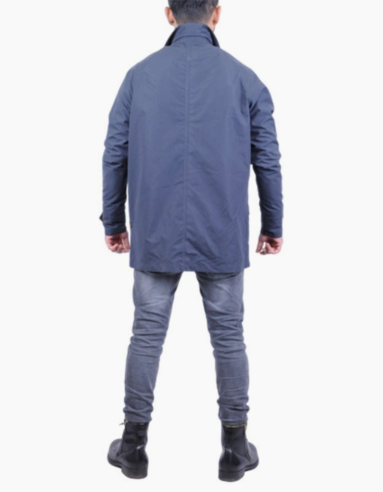 FARAH DNY 4001 Mens Parka Jacket Navy Padded Quilted Casual Winter Outwear Coat