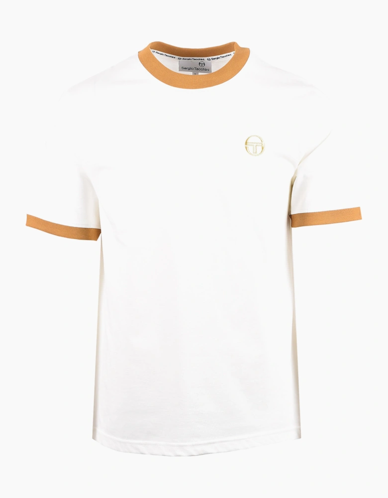SERGIO TACCHINI NERA T-SHIRT GARDENIA/GOLD