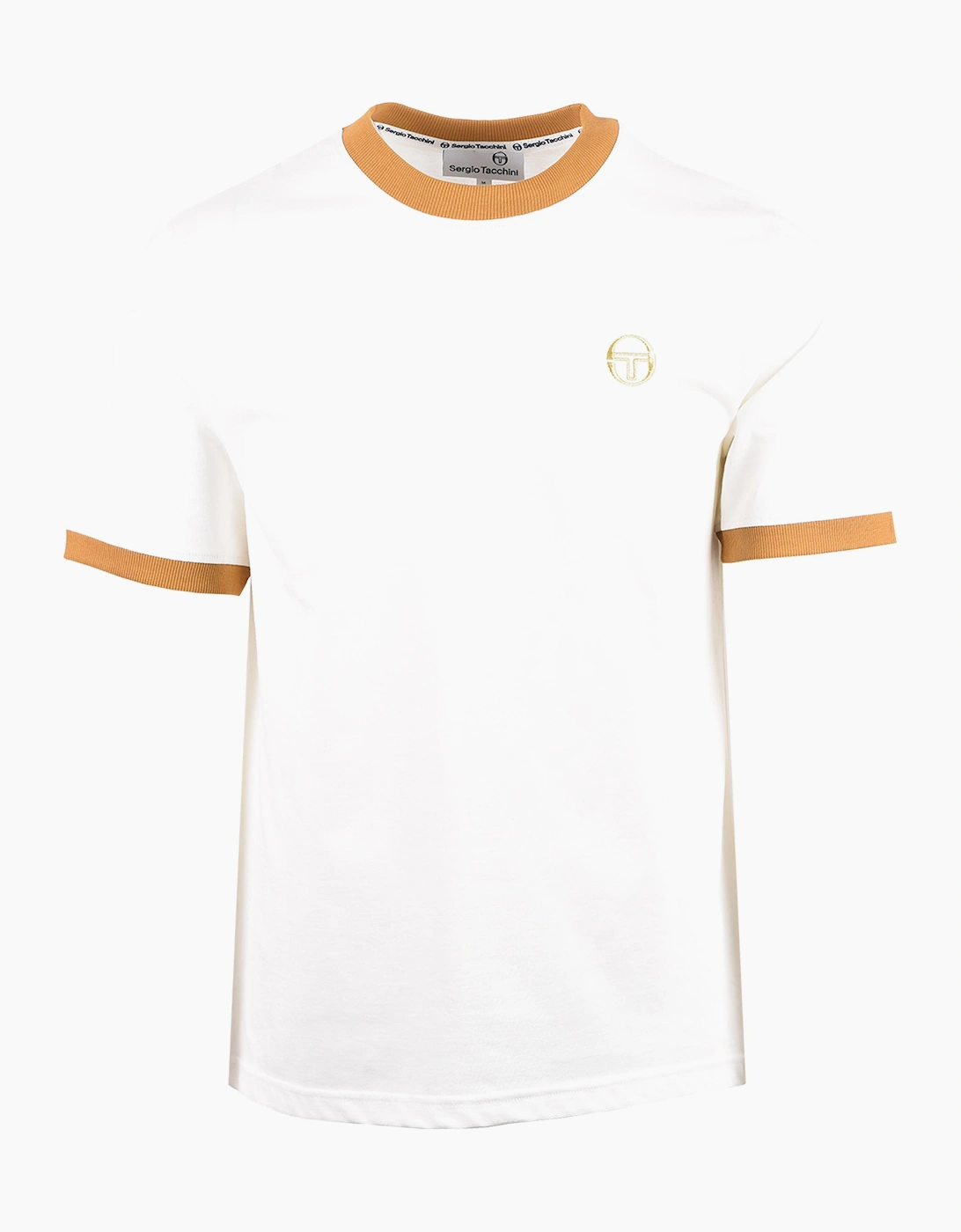 SERGIO TACCHINI NERA T-SHIRT GARDENIA/GOLD