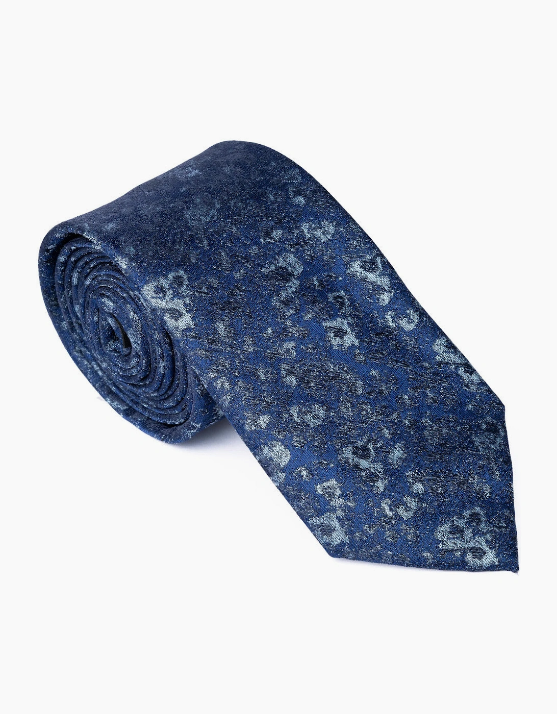 Remus Uomo Tie & Pocket Square 25 Blue