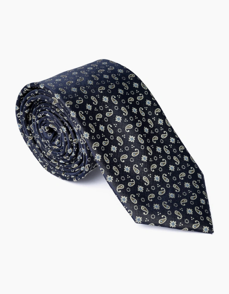 Remus Uomo Tie & Pocket Square 34 Green