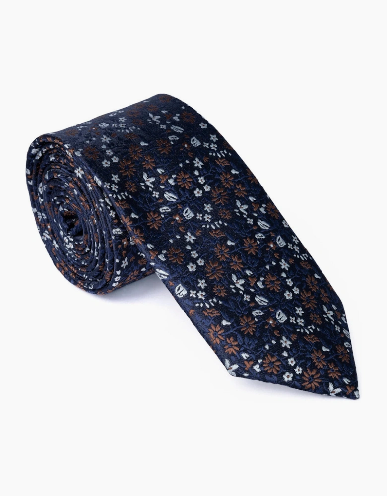 Remus Uomo Tie & Pocket Square 29 Navy