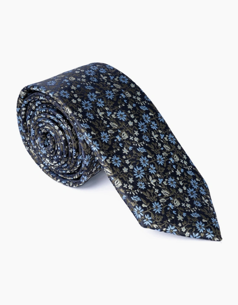 Remus Uomo Tie & Pocket Square 36 Green