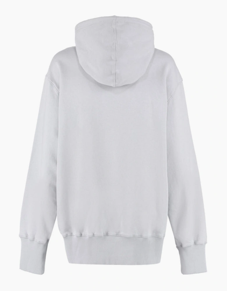 MONCLER GENIUS X OLIVE OYL OVERSIZED GRAPHIC HOODIE PALE BLUE