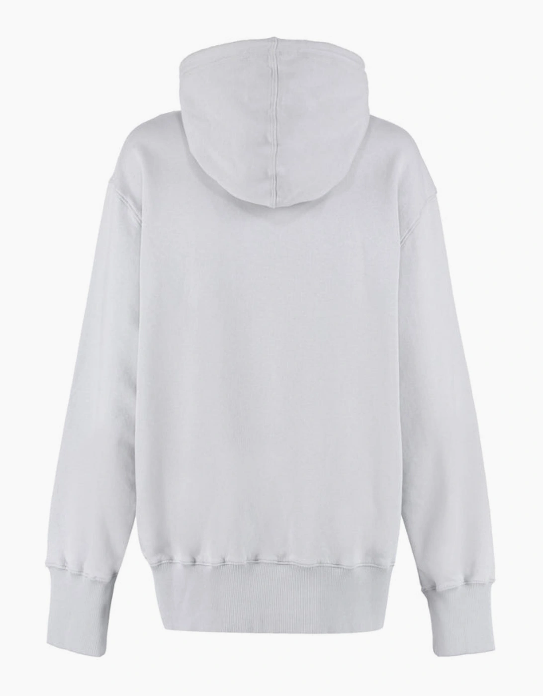 MONCLER GENIUS X OLIVE OYL OVERSIZED GRAPHIC HOODIE PALE BLUE