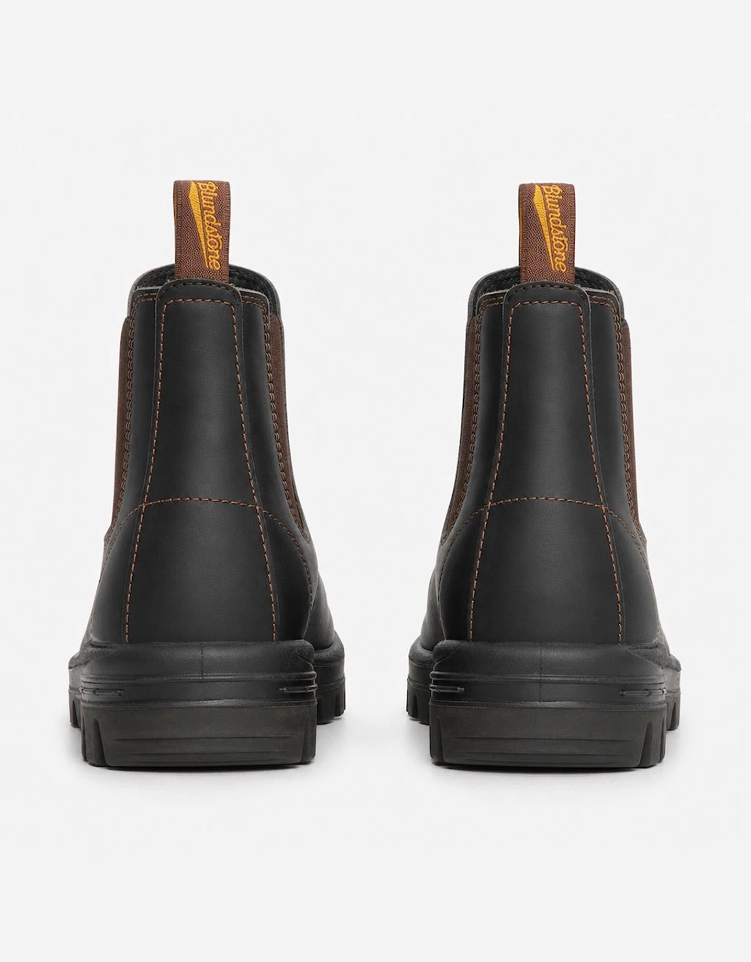 Blundstone 192 Unisex Leather Dealer Safety Boots Stout Brown