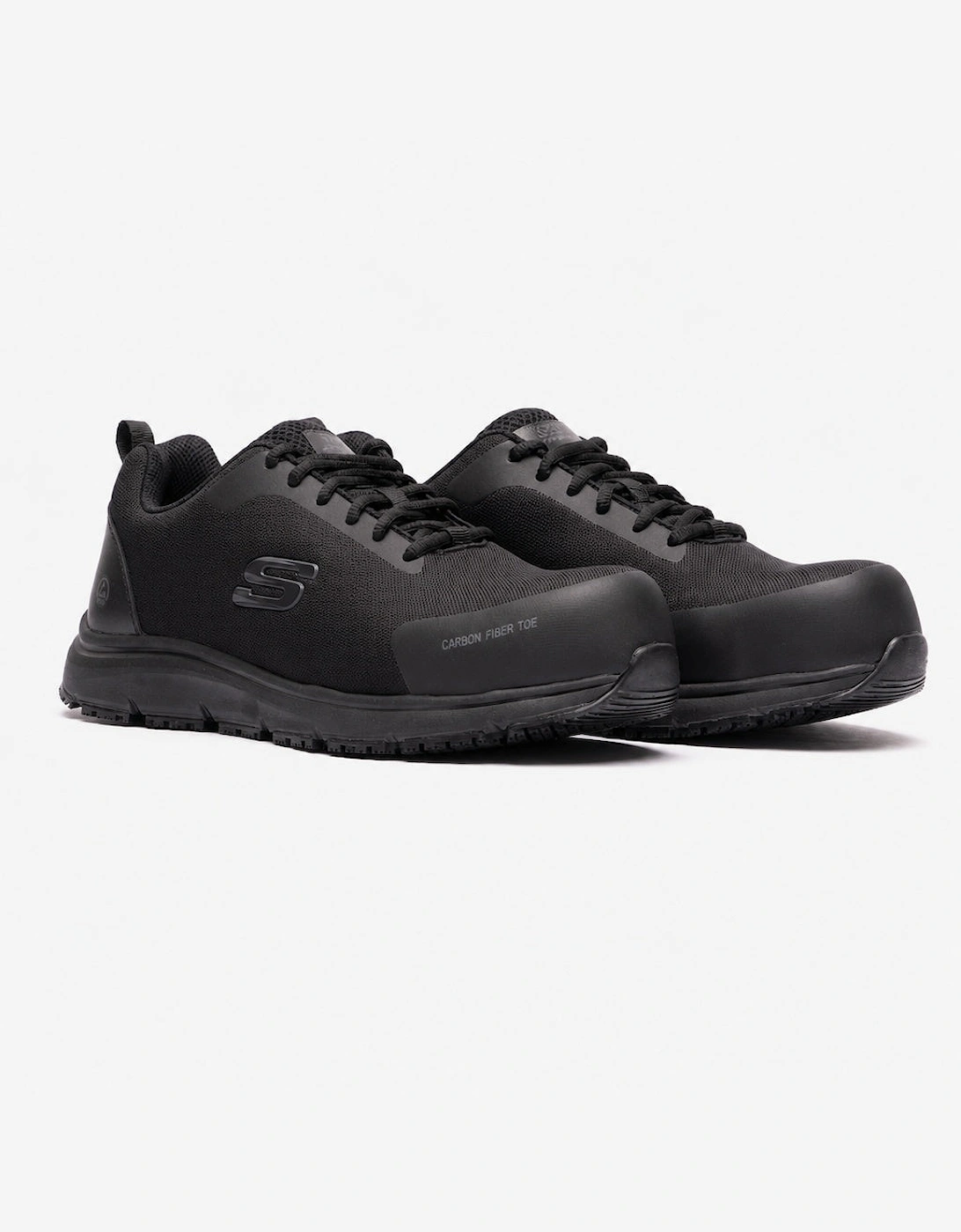 Skechers Work 200090EC Ulmus Mens Composite Toe ESD Safety Trainers Black