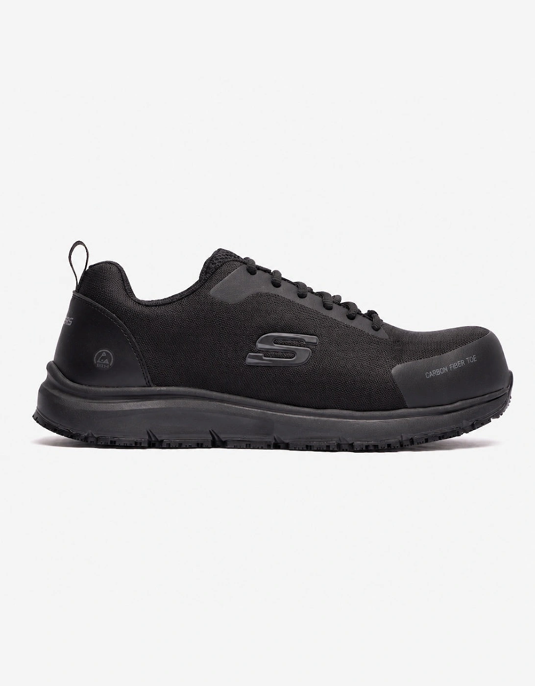Skechers Work 200090EC Ulmus Mens Composite Toe ESD Safety Trainers Black