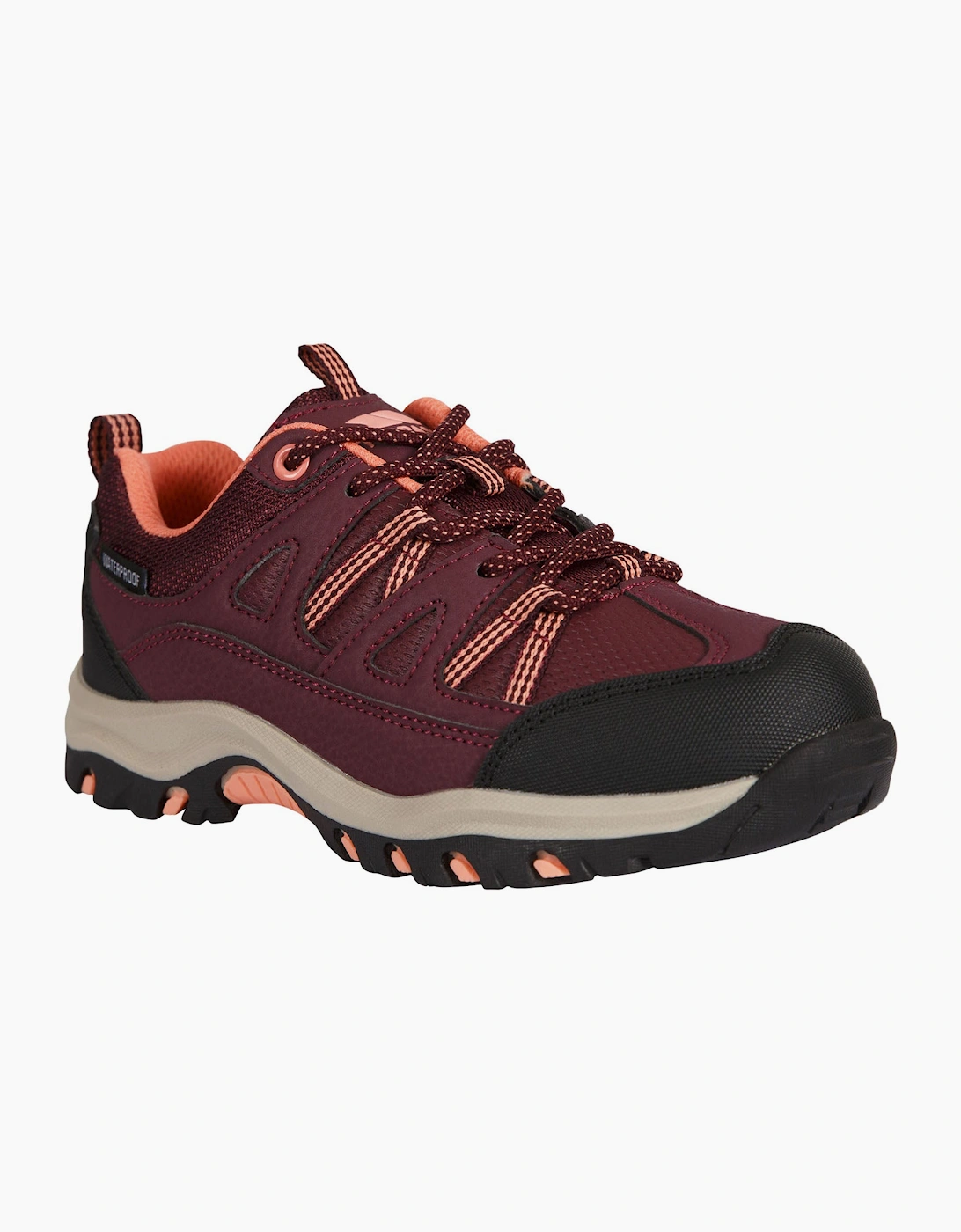 Trespass Kids Gillon II Waterproof Low Cut Walking Shoes