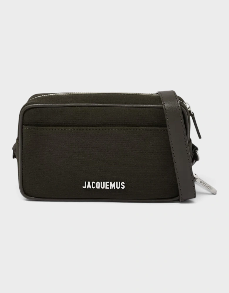 Logo Le Baneto Crossbody Bag Khaki Dark Green