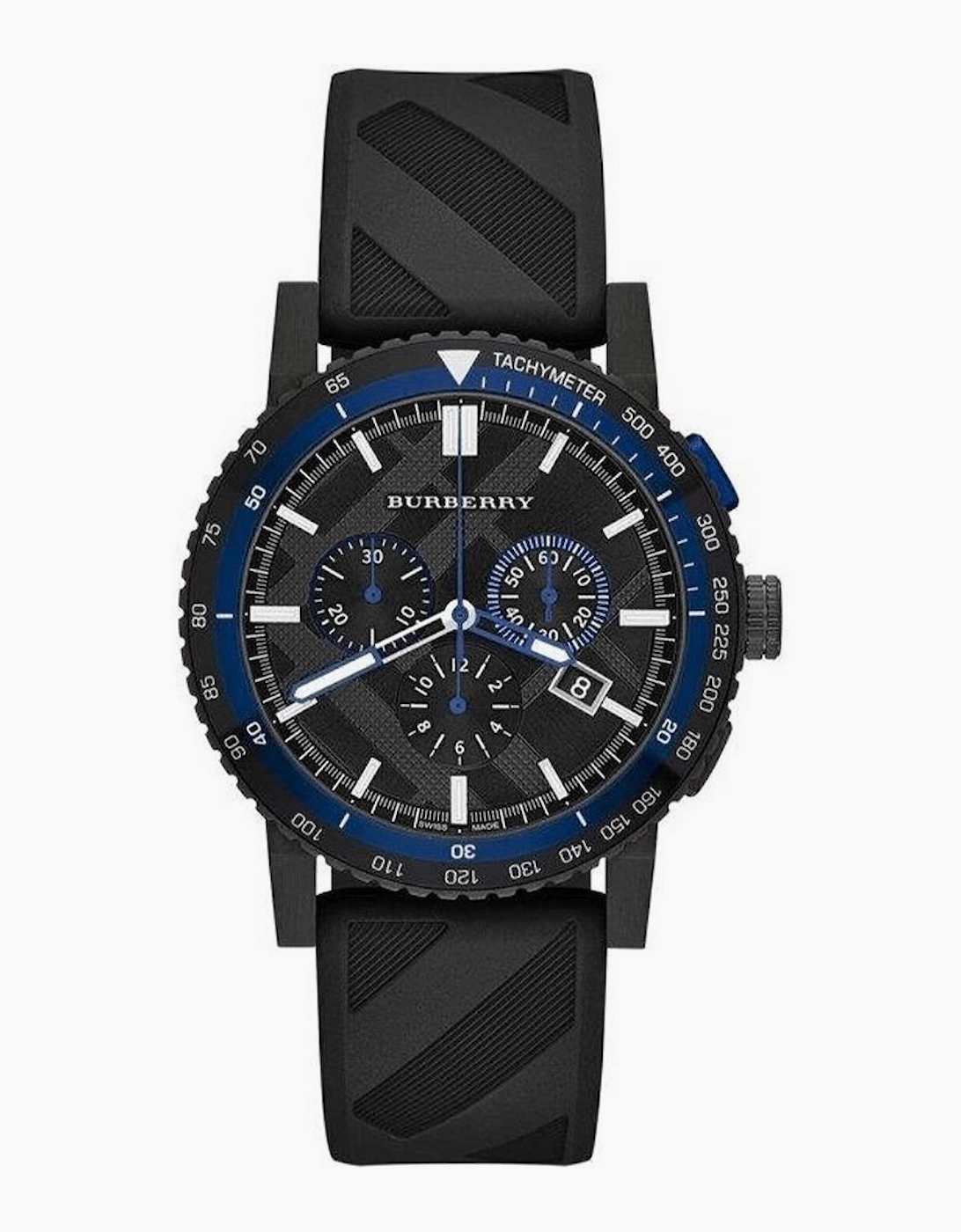 Burberry BU9806 The City Black Chronograph Men's Watch