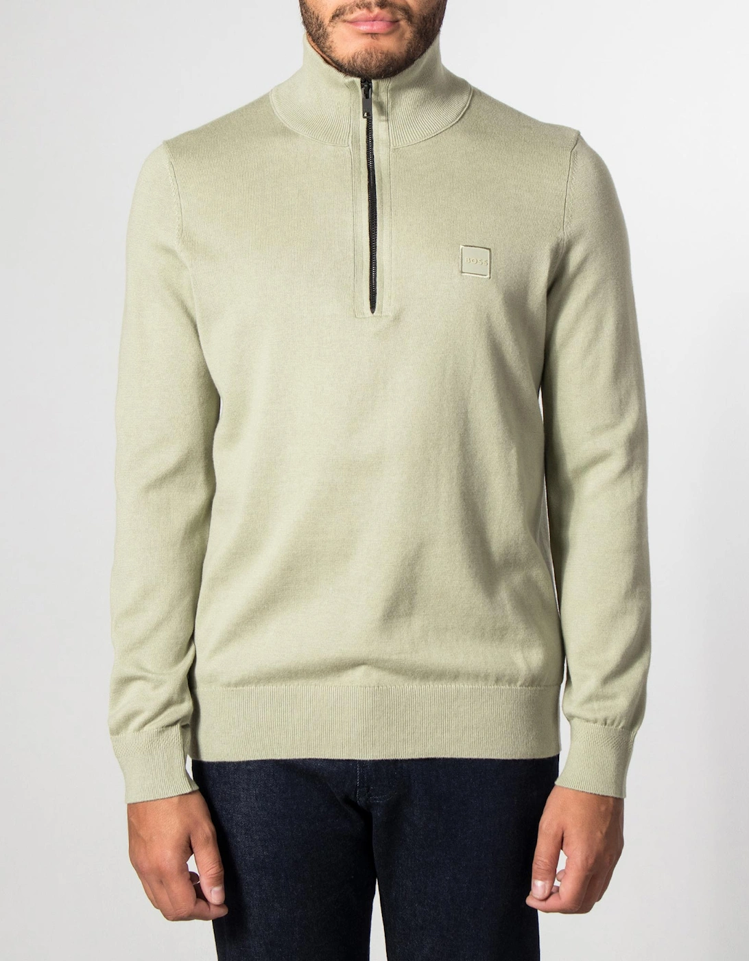 Regular Fit Kanobix Quarter Zip Jumper