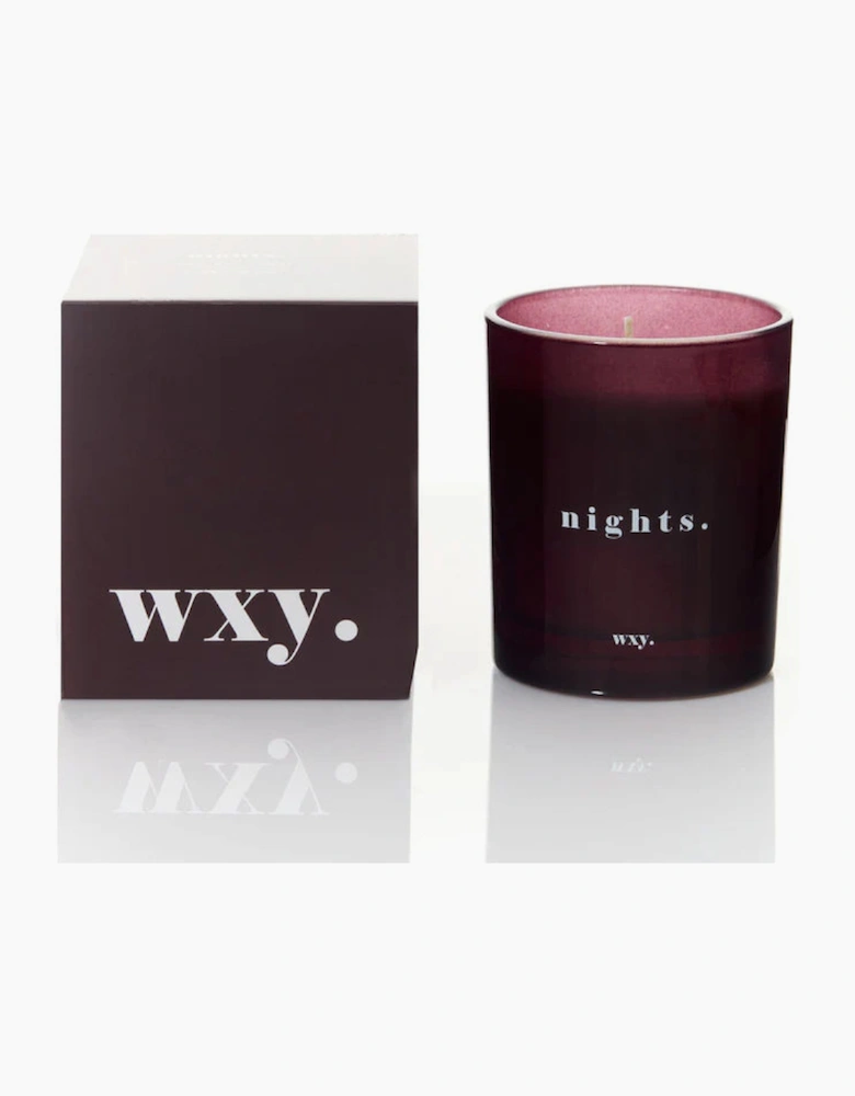 wxy. Nights Candle Bourbon & Tobacco Leaf 7oz