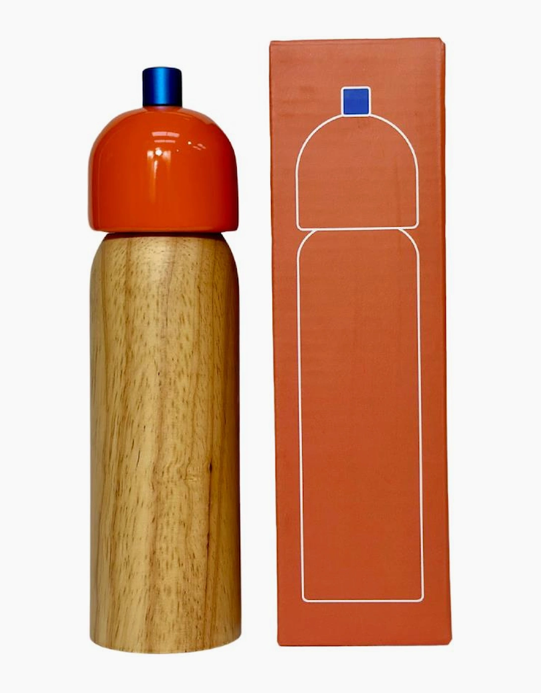 MÆGEN Salt & Pepper Grinder Orange & Blue