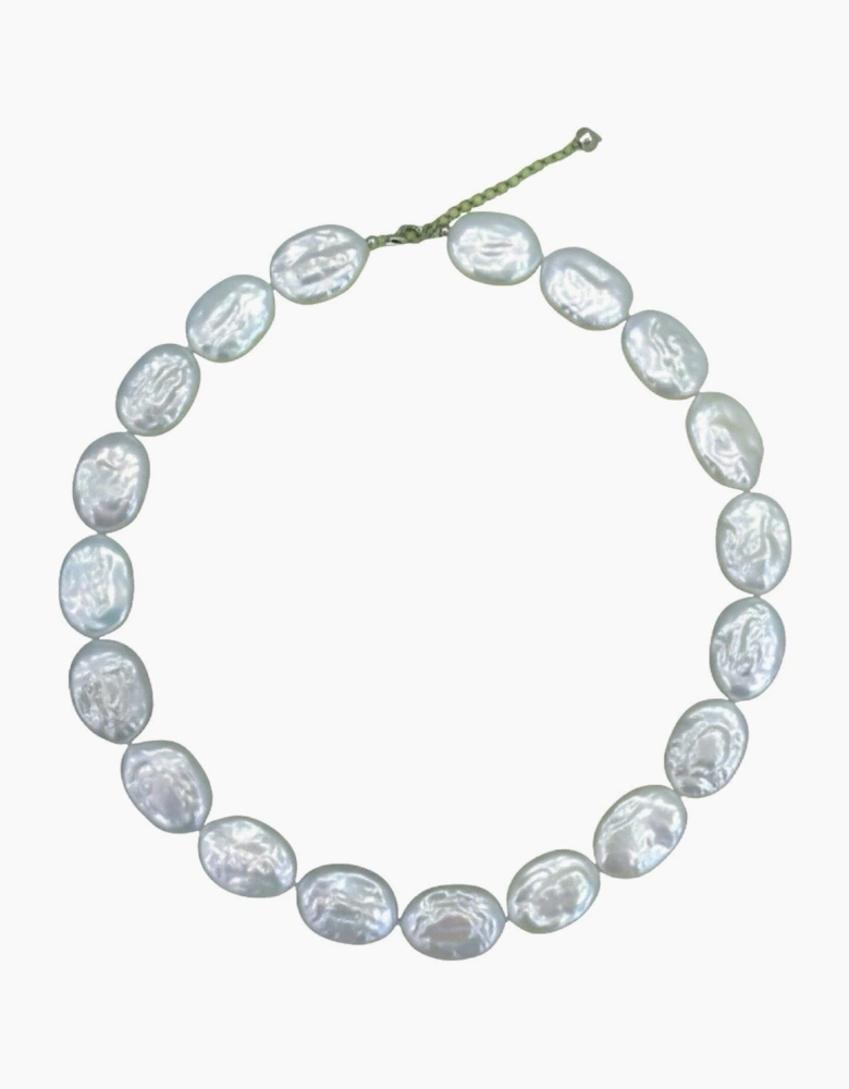 Freshwater Irregular Square Pearl Necklace